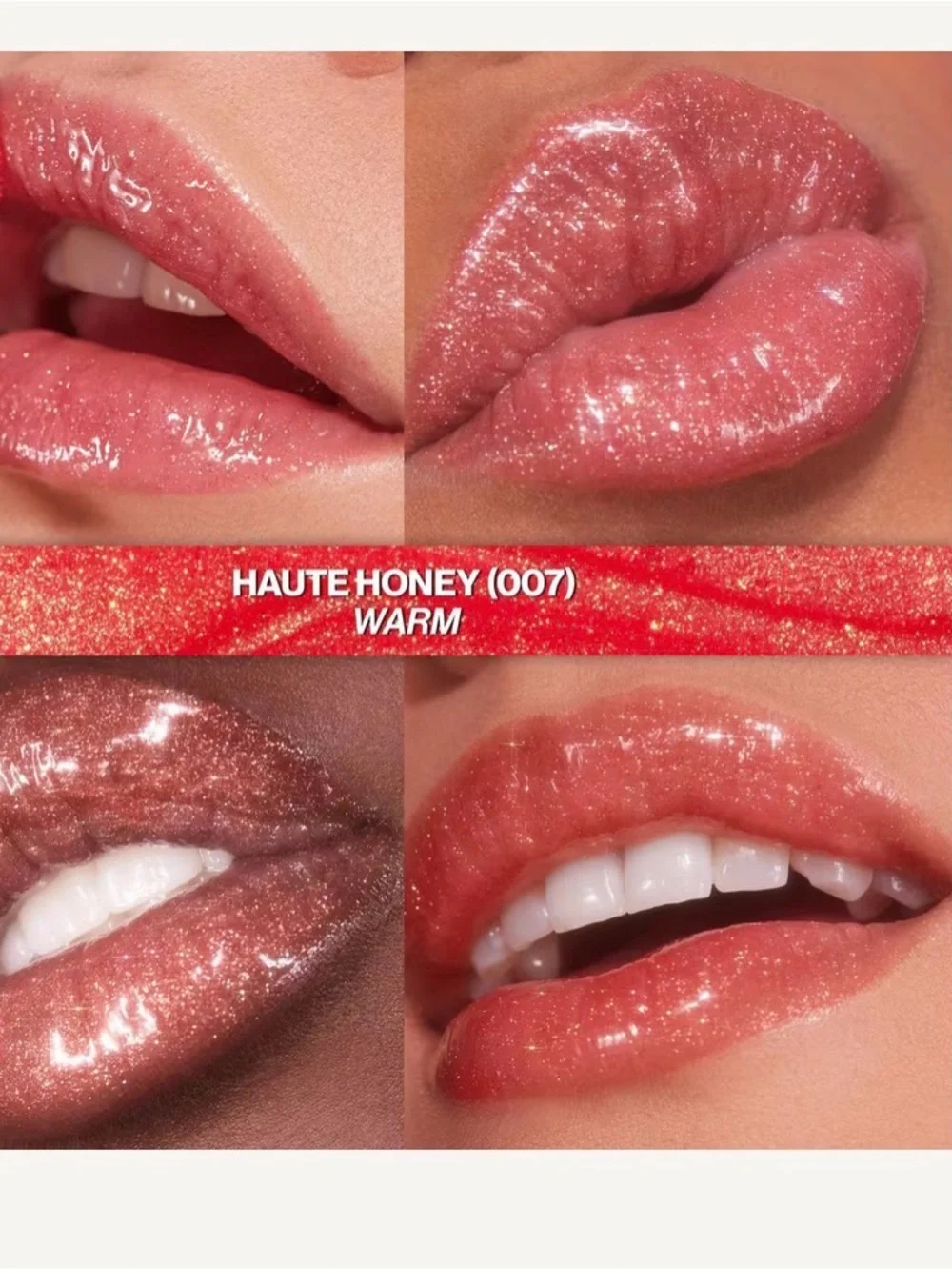 Revlon Super Lustrous Glimmer Lip Gloss —  007 Haute Honey